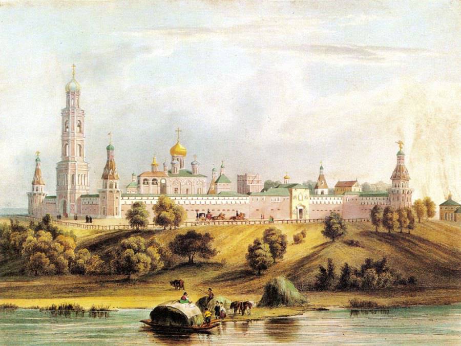 Moscow's Simonov Monastery, which was all but destroyed by the Bolsheviks after the Revolution